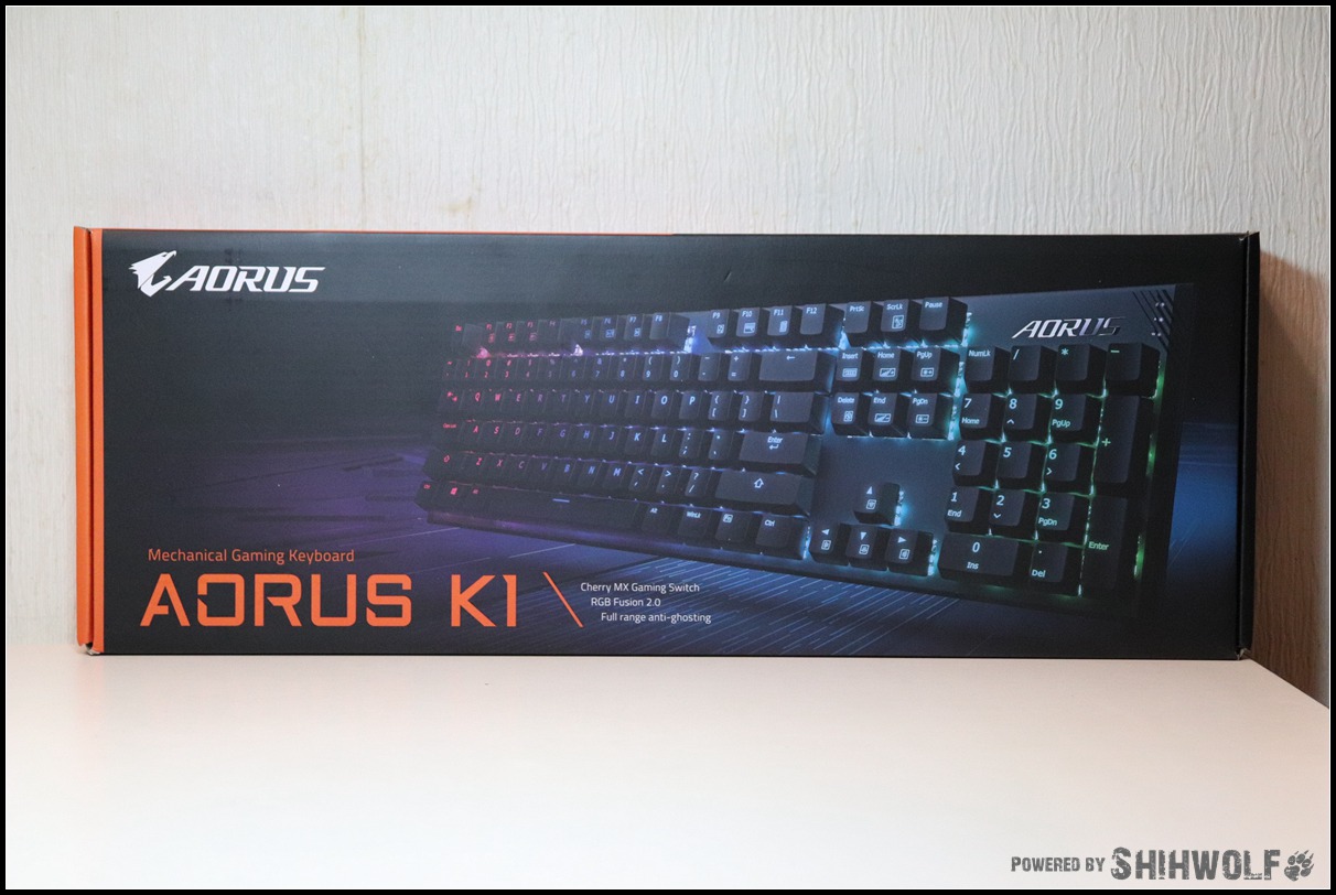 [鍵盤] AORUS K1 – 櫻桃紅軸遊戲鍵盤
